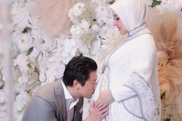 Syahrini umumkan hamil anak pertama. Foto: Instagram/ @princessyahrini