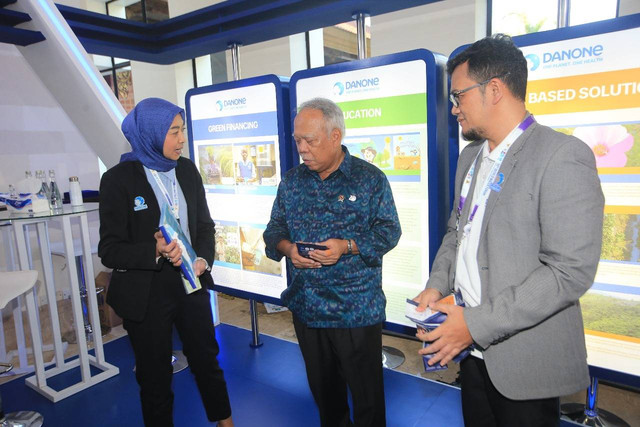 Danone Indonesia ikut serta dalam World Water Forum ke-10 di Bali. Foto: Dok. Danone
