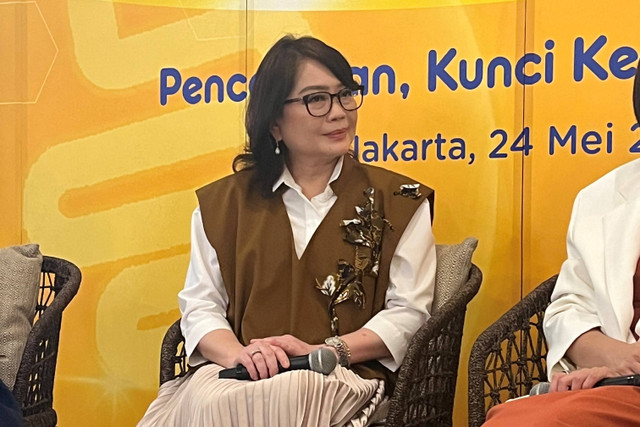 dr. Frieda Handayani, Sp.A(K), Subsp. G.H pada Media Gathering Digestive Week 2024 oleh Bebelac di Mal Kota Kasablanka, Jakarta, Jumat (24/5/2024). Foto: Nabilla Fatiara/kumparan