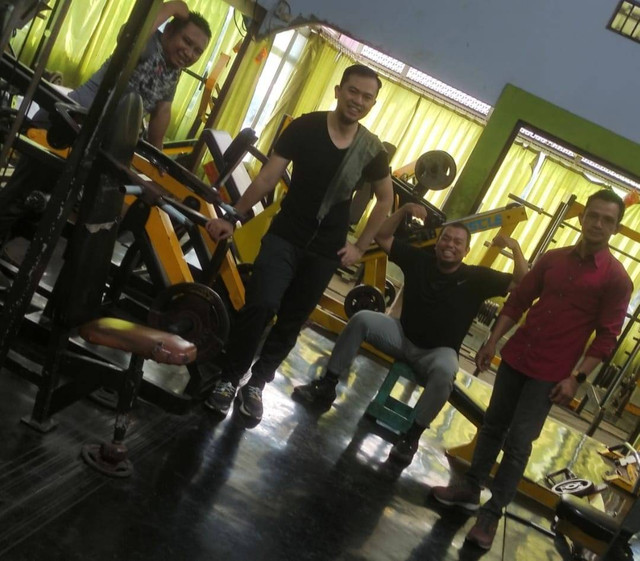 Jaga Kebugaran dalam Menunjang Bisnis, Anggota TDA Banjarmasin Nge-gym Bareng