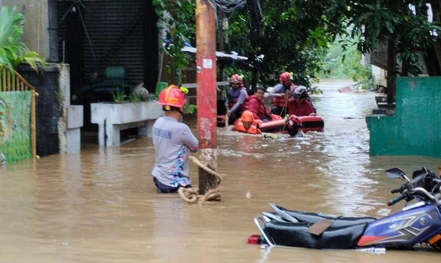 Banjir di Pasar Minggu, Jakarta Selatan, Sabtu (25/5). Dok. BPBD DKI Jakarta