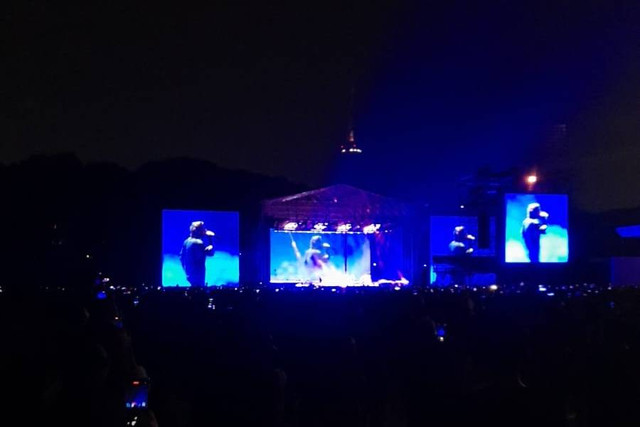 Konser Avenged Sevenfold di Stadion Madya GBK Senayan, Jakarta, Sabtu (25/5/2024). Foto: Vincentius Mario/kumparan