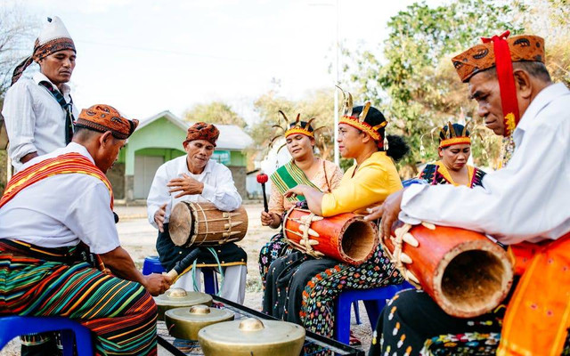 Ilustrasi upacara tradisional Suku Karo. Sumber: Sony Feo/pexels.com