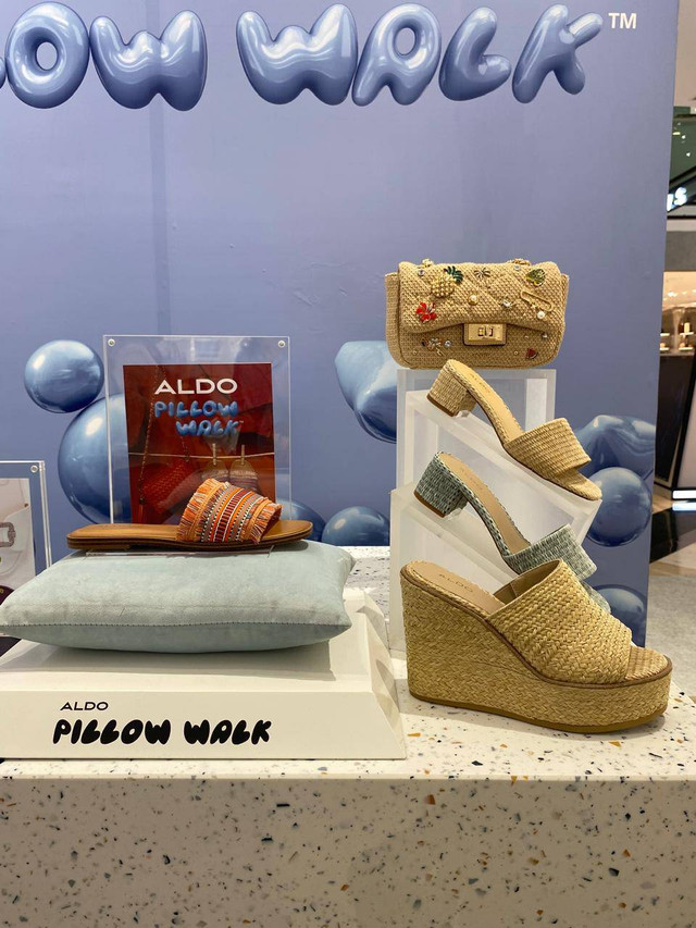 Aldo Rilis Koleksi Spring Summer 2024, Kembali Pakai Teknologi Pillow Walk. Foto: kumparan/Ananda Amelia