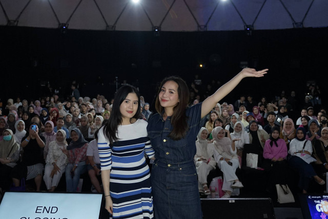 The Girl Fest, acara kolaborasi Rahasia Gadis dan RANS Entertainment di Senayan Park, Jakarta Pusat.  Foto: The Girl Fest