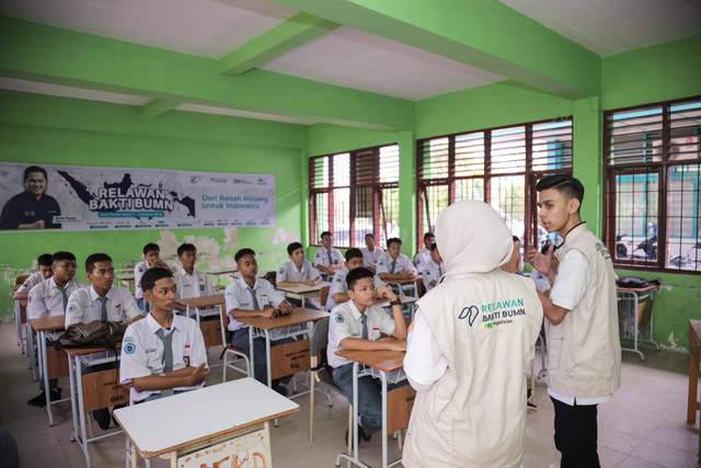 Pelaksanaan Program Relawan Bakti BUMN Batch V bertepatan dengan Hari Kebangkitan Nasional pada 20 Mei 2024. Foto: Pegadaian