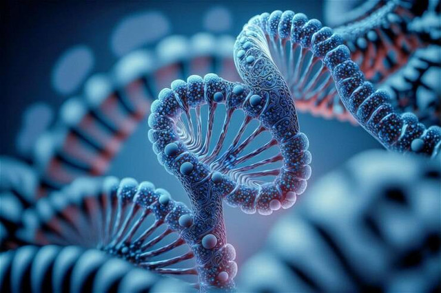 DNA (Deoxyribo Nucleic Acid) (sumber: freepik.com)