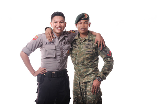 Ilustrasi TNI dan POLRI Foto: Ramantara/Shutterstock