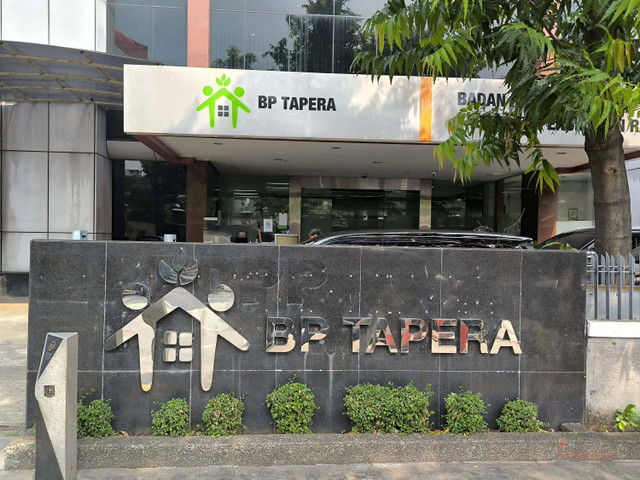 Kantor BP Tapera di Jl. Falatehan, Melawai Kebayoran Baru, Jakarta Selatan Foto: Akbar Maulana/kumparan