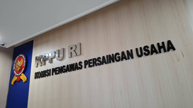 Logo Komisi Pengawas Persaingan Usaha (KPPU). Foto: Muhammad Fikrie/kumparan