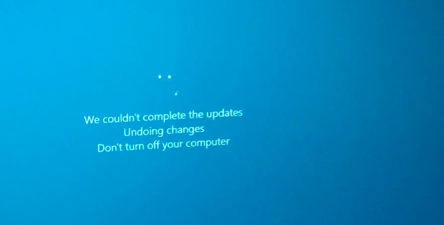 Cara Mengatasi Laptop "We Couldn't Complete The Updates Undoing Changes ...