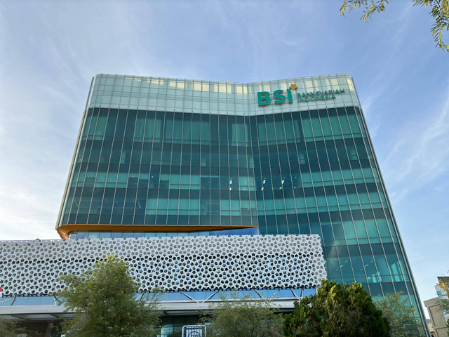 Tampak depan Green Building BSI Aceh. Foto: Wina Ramadhani/kumparan