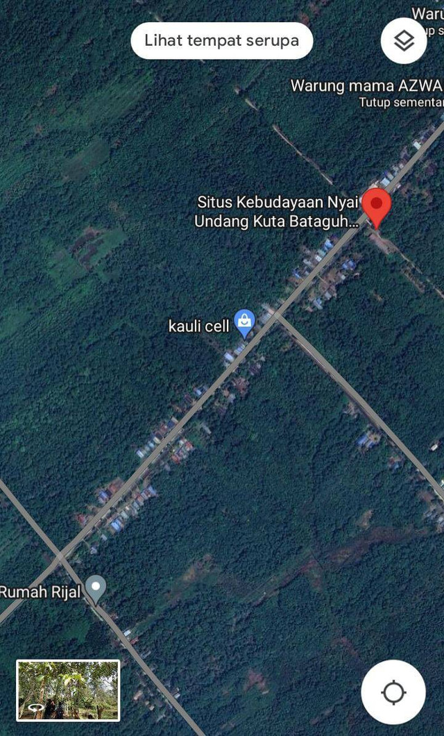 sumber foto google maps: lokasi legenda nyai undang