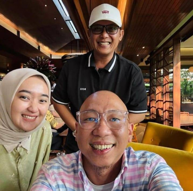 Rahmat Mirani Djausal Bersama Anggota DPD RI Jihan Nurlela dan Wakil Bupati Lampung Tengah Ardito Wijaya | Foto : Instagram @jihanchalim