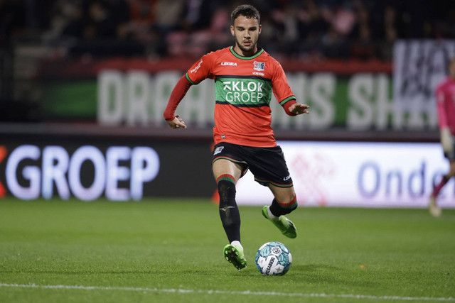 Calvin Verdonk, pemain NEC Nijmegen. Foto: nec-nijmegen.nl