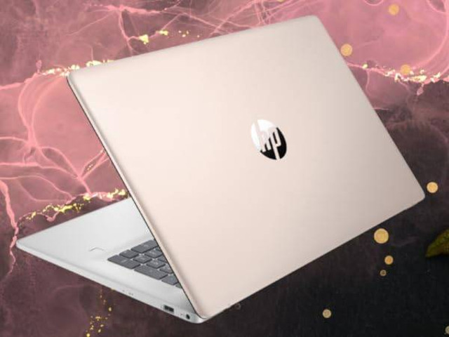 Ilustrasi laptop warna rose gold. Foto: HP 