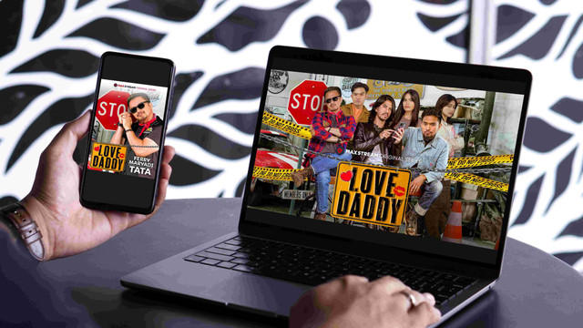 Telkomsel, melalui MAXstream Studios, bersama Komando Pictures merilis serial orisinal terbaru dengan tema situasi komedi yang berjudul ‘Love Daddy’ yang tayang mulai 25 Mei 2024. Foto: Telkomsel