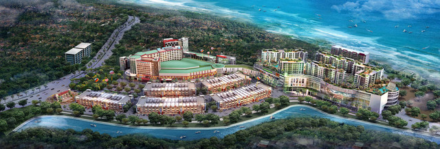 Kawasan properti  PT Wulandari Bangun Laksana Tbk (BSBK) di Balikpapan, Kalimatan. Foto: BSBK