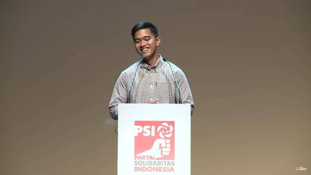 Profil Kaesang Pangarep. Foto/Youtube Partai Solidaritas Indonesia