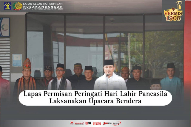 Lapas Permisan Peringati Hari Lahir Pancasila Laksanakan Upacara ...