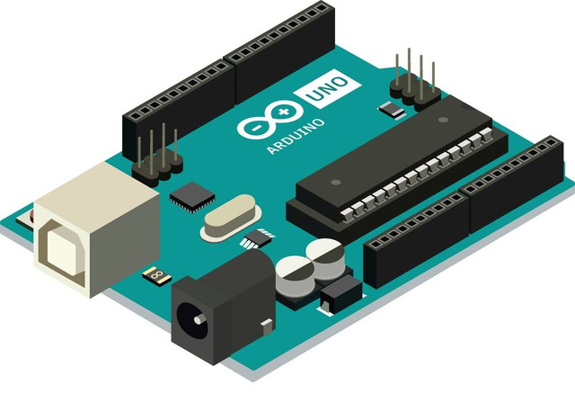 Mikrokontroler Arduino Uno yang digunakan untuk membangun perangkat digital dan objek interaktif (Sumber : shutterstock)