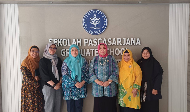 SPs IPB  University Terima Kunjungan Prodi MM USU, Bahas Program Double Degree