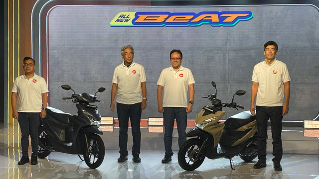 PT Astra Honda Motor (AHM) luncurkan All New Honda BeAT di Bekasi, Jawa Barat, Senin (3/6/2024). Foto: Sena Pratama/kumparan