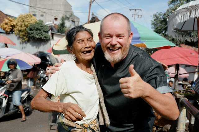 Mengenal Will Meyrick, Chef Skotlandia yang jatuh cinta pada masakan Indonesia. Foto: Chef Will Meyrick