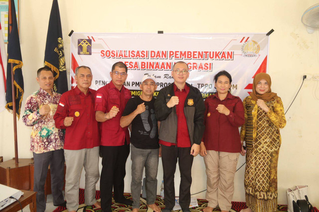 Desa Mandurian ditetapkan sebagai Desa Binaan Imigrasi Banjarmasin