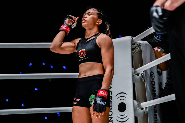 Petarung MMA Filipina Denice Zamboanga. Foto: ONE Championship
