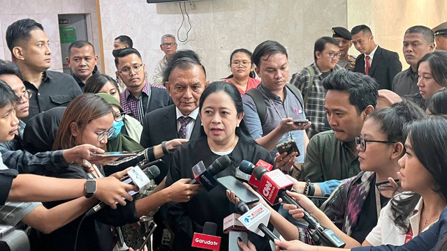 Ketua DPR RI Puan Maharani usai rapat paripurna, Selasa (4/6/2024). Foto: Haya Syahira/kumparan