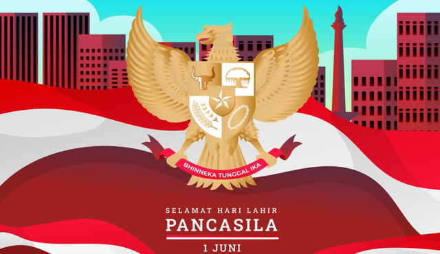 Ilustrasi: Selamat Hari Lahir Pancasia 1 Juni 2024, STKIP Muhammadiyah Kuningan (UPMK)