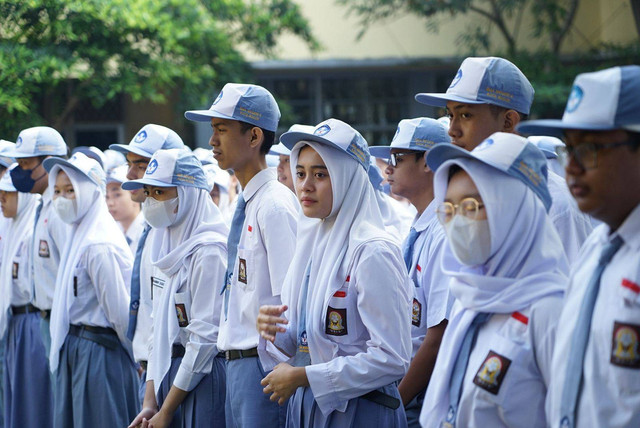 Ilustrasi siswa SMA. Foto: Kemendikbud RI