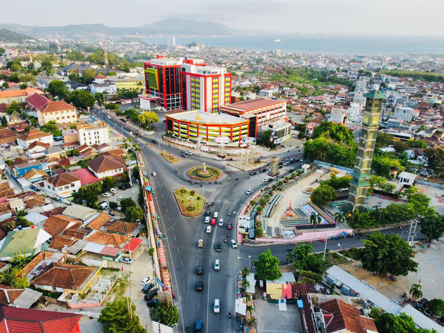 Kota Bandar Lampung. Roza Hariqo/ Lampung Geh