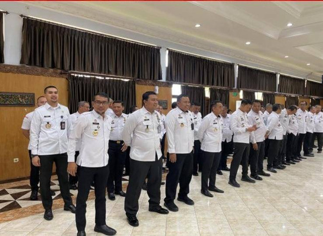 Kepala Rupbasan Mojokerto Hadiri Pelantikan dan Sumpah Jabatan Kemenkumham Jatim