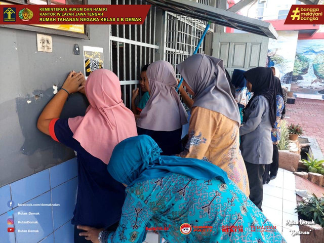 Intensifikasi Penggeledahan Kamar di Blok Wanita Rutan Demak oleh Petugas