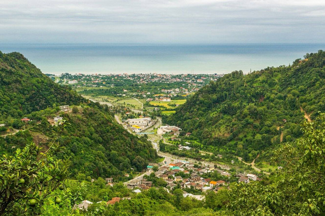 Desa Wisata Cibiru Wetan. Foto hanya ilustrasi, bukan tempat sebenarnya. Sumber: Unsplash/Moj Taba