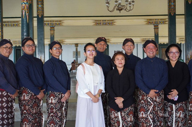 GKR Bendara di Pendopo Agung Ndalem Mangkubumen (Dokumentasi Pribadi)