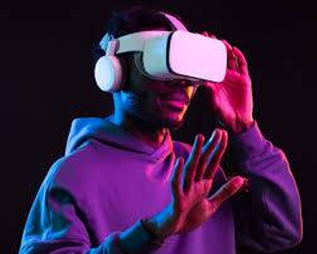 Ilustrasi Virtual Reality. (sumber : freepik.com)