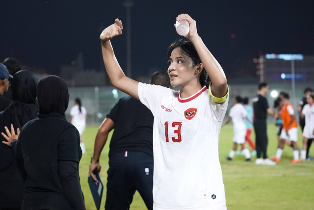 Timnas Wanita Indonesia menang 2-3 atas Bahrain dalam pertandingan persahabatan, Sabtu (8/6/2024). Foto: Dok. Timnas Indonesia