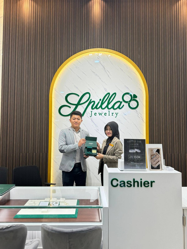 Spilla Jewelry Buka Cabang ke-15 di Cilegon Center Mall