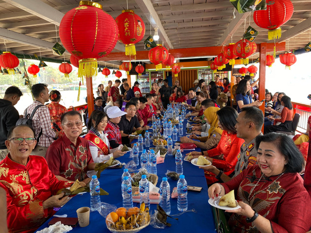 Perayaan Hari Bakcang di Pontianak. Foto: Rere Hutapea/Hi!Pontianak