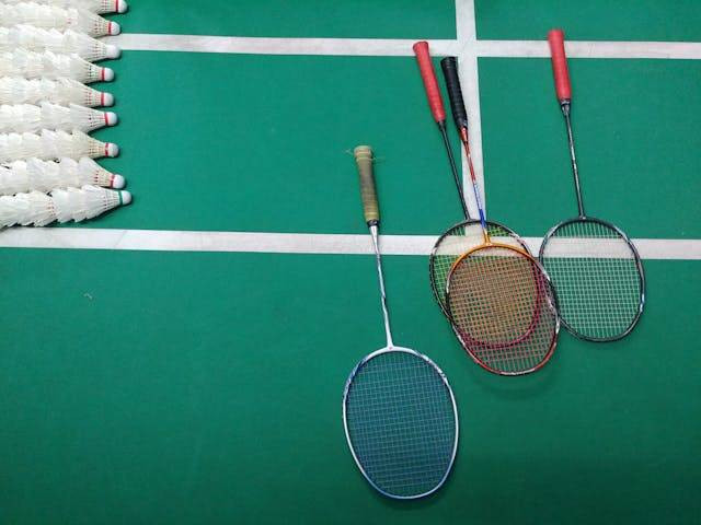 Lapangan badminton di Jakarta Selatan, foto hanya ilustrasi, bukan tempat sebenarnya: Pexels/eric anada