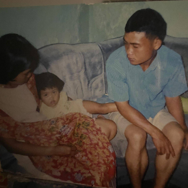 Family Potrait. Pict take by author grandfather