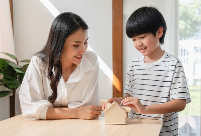 Ilustrasi ibu dan anak. Foto: Shutterstock