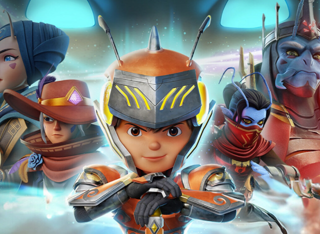 Ilustrasi Boboiboy Windara. Foto: Netflix.