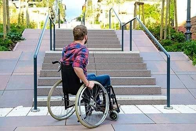 Ilustrasi fasilitas ramah disabilitas (Sumber: Pinterest)