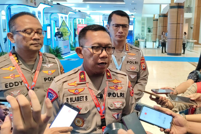 Dirgakkum Korlantas Polri Brigjen Pol R Slamet Santoso. Foto: Arfiansyah Panji Purnandaru/kumparan