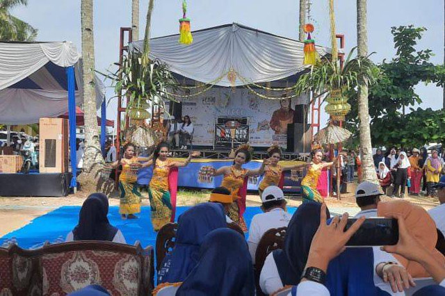 Pekan Festival 2024 di Pantai Melasti, Pesisir Barat, Rabu (12/6/2024) | Foto: @pesisirbaratupdate