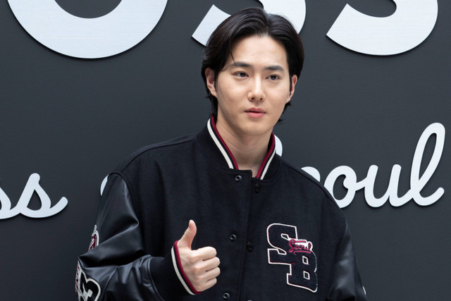 Suho EXO.  Foto: Lee Young-ho/Sipa USA via Reuters